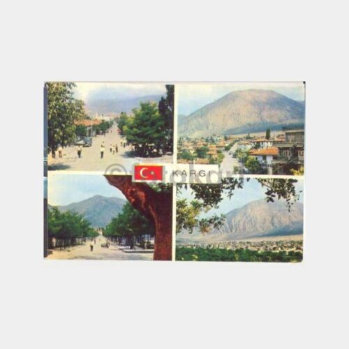 Çorum Kargı 4 Görünüş Kartpostal