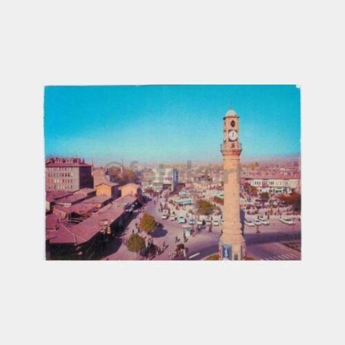 1976 Çorum Genel Görünüş Kartpostal