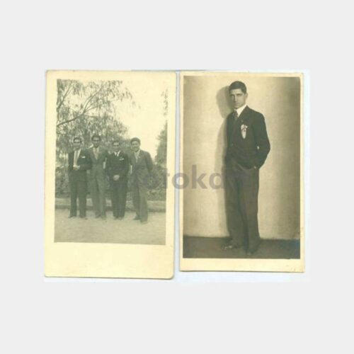 1936 Çorum - S. Altınoğlu Konulu 2 Adet Fotoğraf