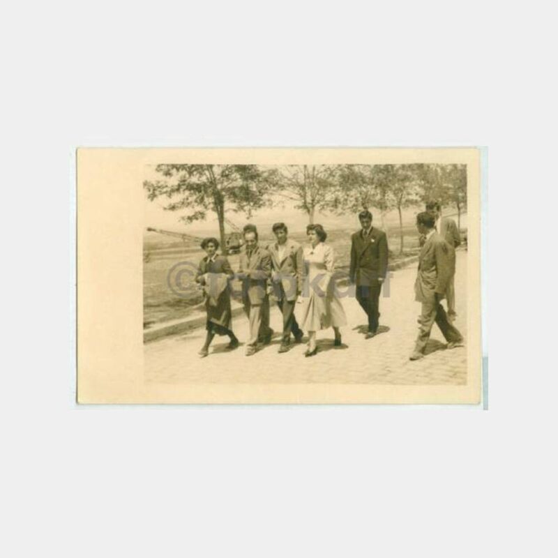 1953 Çorum Parkı Grup Fotoğraf