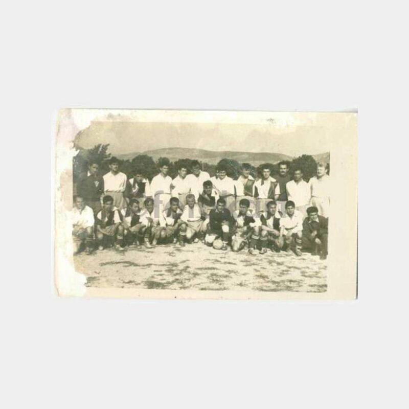 1950 Çorum Ateş-Turhal Şeker Futbol Maç Fotoğraf