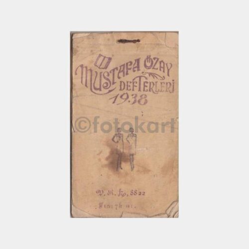 1938 Mustafa Özay Bloknot Defteri