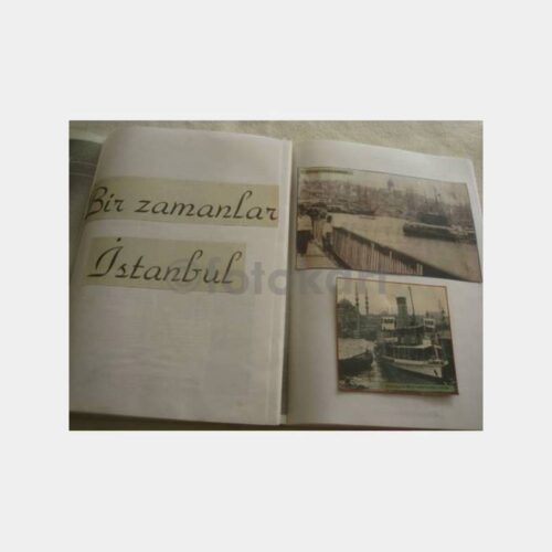 Bir Zamanlar İstanbul -400 Sayfa- Resim Defteri
