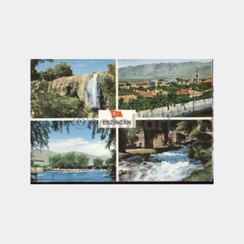 Erzincan 4 Görünüş Kartpostal