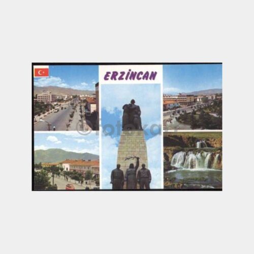 Erzincan Değişik Görünüş Kartpostal