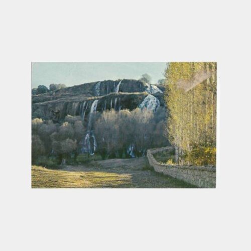 1970 Erzincan Şelale Görünüş Kartpostal