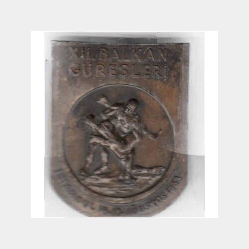 1963 İstanbul Balkan Güreş Şampiyonası Rozeti