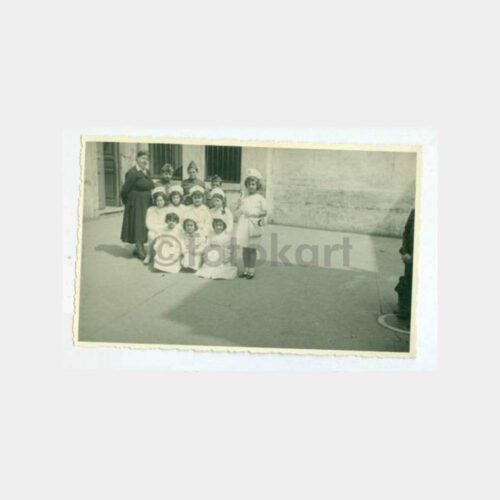 1959 Kız Öğrenciler Kızılay Hemşire Fotoğraf