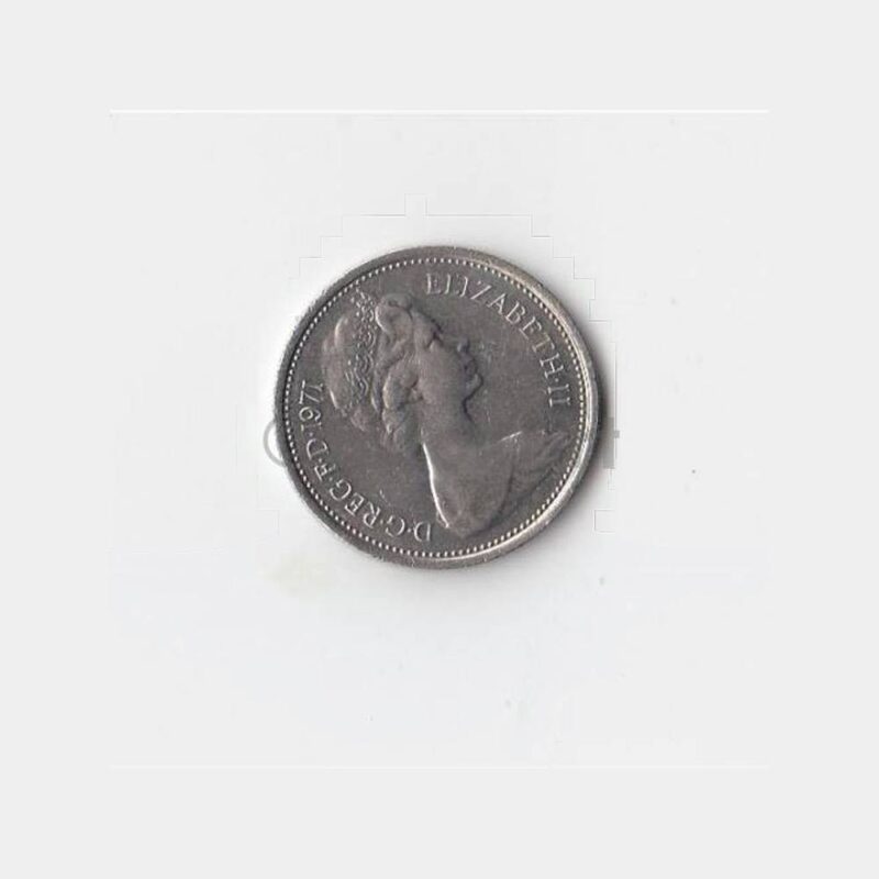 1971 İngiltere 5 Pence Yabancı Para