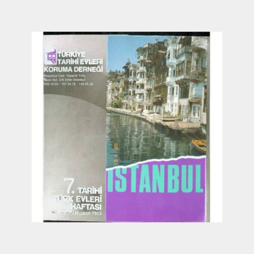 1989 İstanbul Tarihi Türkevleri Haftası Broşürü