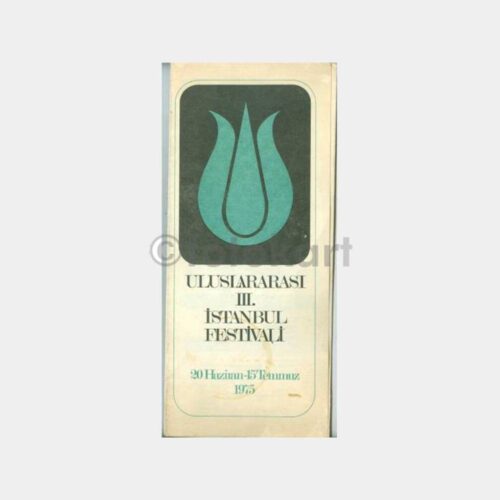1975 Uluslararası 3. İstanbul Festival Broşürü