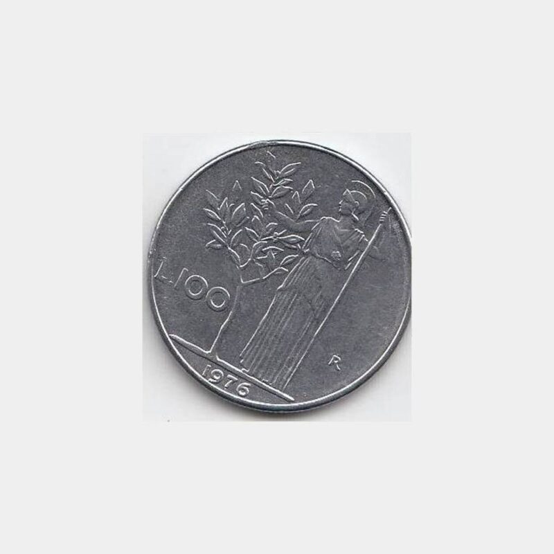1976 İtalya 100 Liret Madeni Yabancı Para