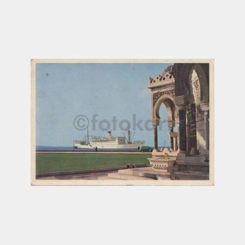 1971 İzmir Konak - Adana Vapuru Görünüş Kartpostal