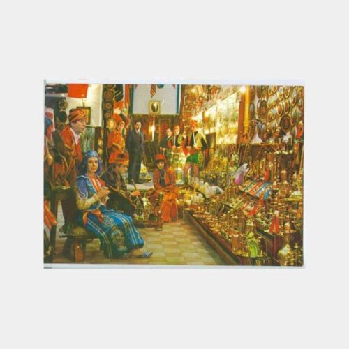 İstanbul Kapalı Çarşı - Ali Baba Pazarı Kartpostal