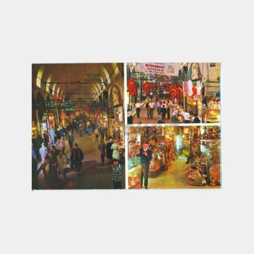 İstanbul Kapalı Çarşı Görünüş Kartpostal