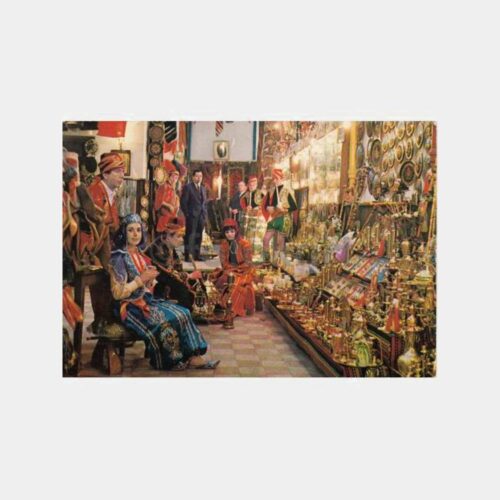 İstanbul Kapalı Çarşı İçinden Görünüş Kartpostal