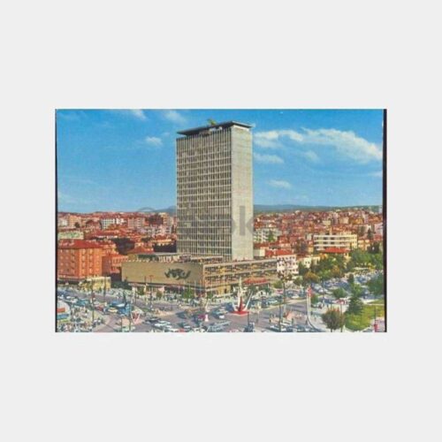 Ankara Kızılay Meydanı ve Gökdelen Görünüş Kartpostal
