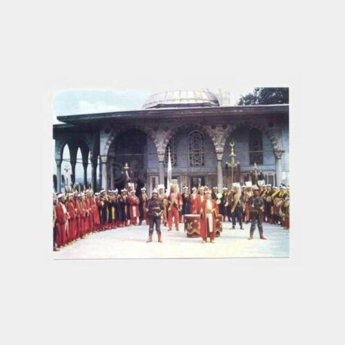 Topkapı Sarayı'nda Mehteran Bölüğü Konserde Kartpostal