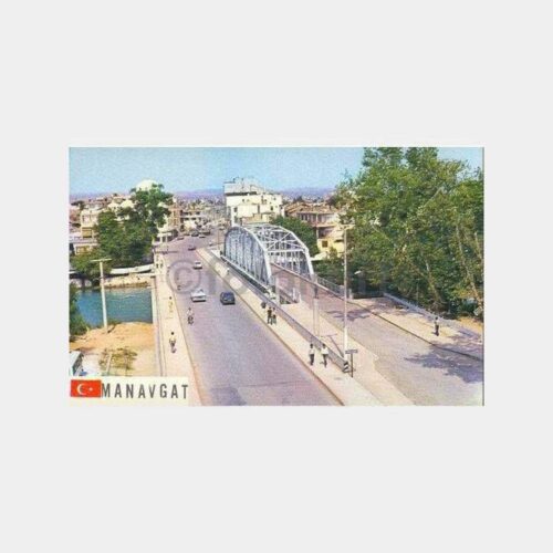 Manavgat Şehir İçi Köprü Kartpostal