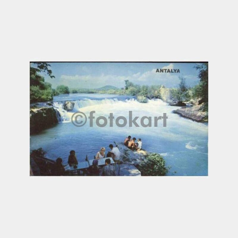 Manavgat Şelalesi Görünüş Kartpostal