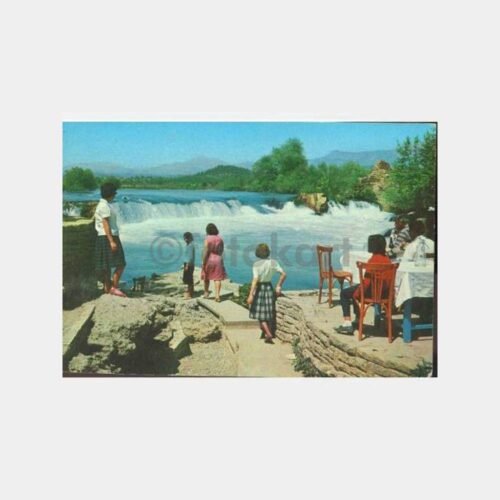 1970 Manavgat Şelalesi Görünüş Fotoğraf