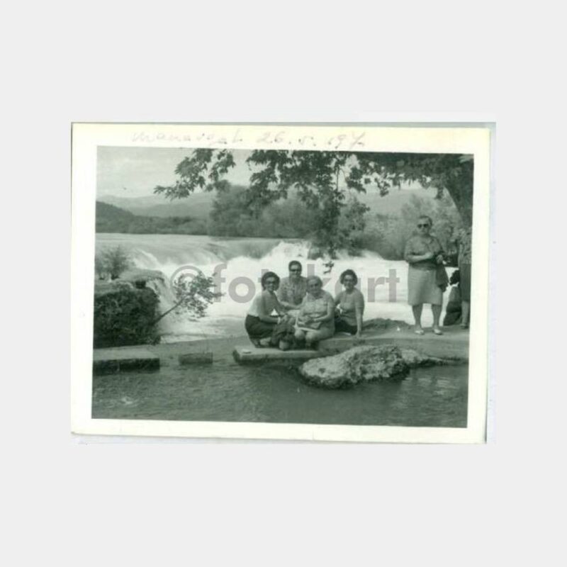 1970 Manavgat Şelalesi Görünüş Fotoğraf - Görsel 2