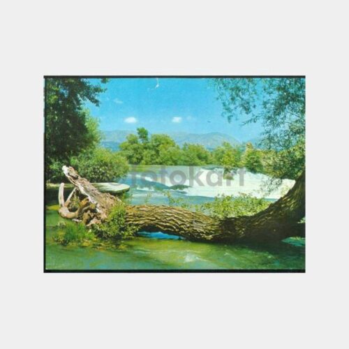 1966 Manavgat Şelalesi Görünüş Kartpostal