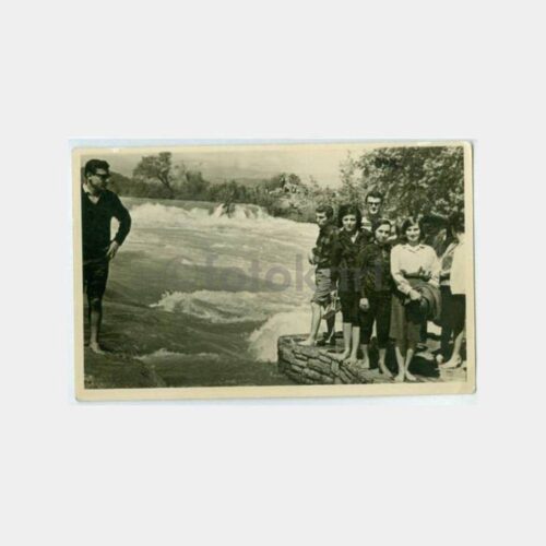 1960 Manavgat Şelalesi Grup Konulu Fotoğraf