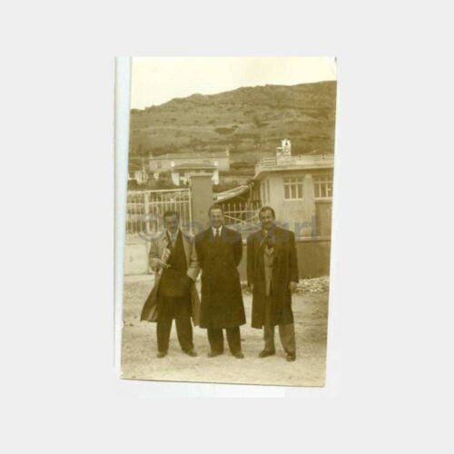 1950 Muğla Hatırası Baylar Fotoğraf