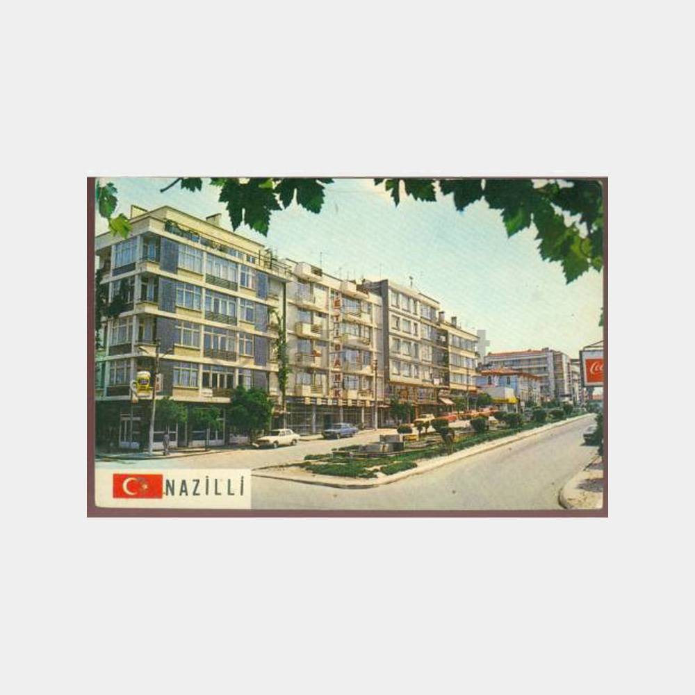 1975 Nazilli Görünüş Kartpostal