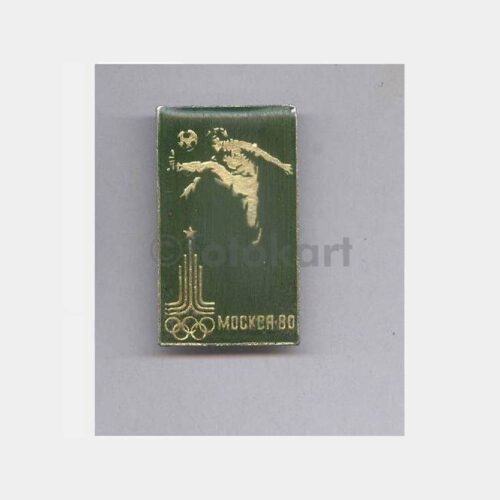 1980 Moskova Olimpiyat Futbol Konulu Rozet