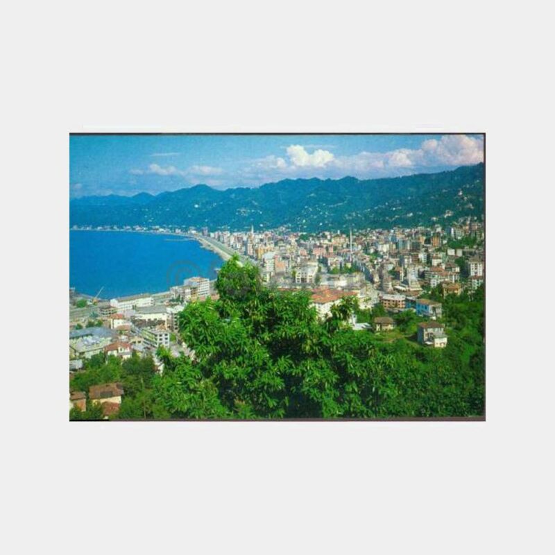 1975 Rize Genel Görünüş Kartpostal