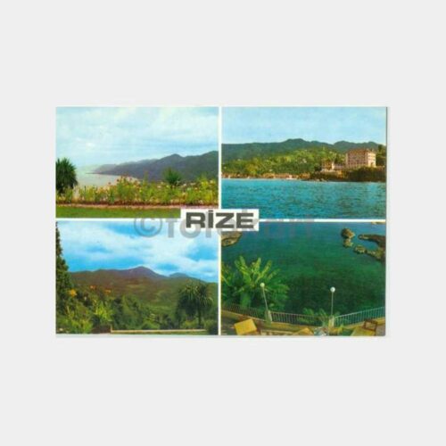 1972 Rize 4 Değişik Görünüş Kartpostal