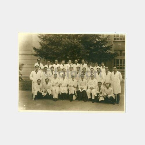 1940 Şişli Etfal Hastane Personel Fotoğraf