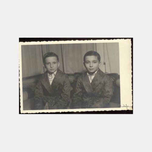 1953 İkiz Kardeşler Stüdyo Fotoğraf