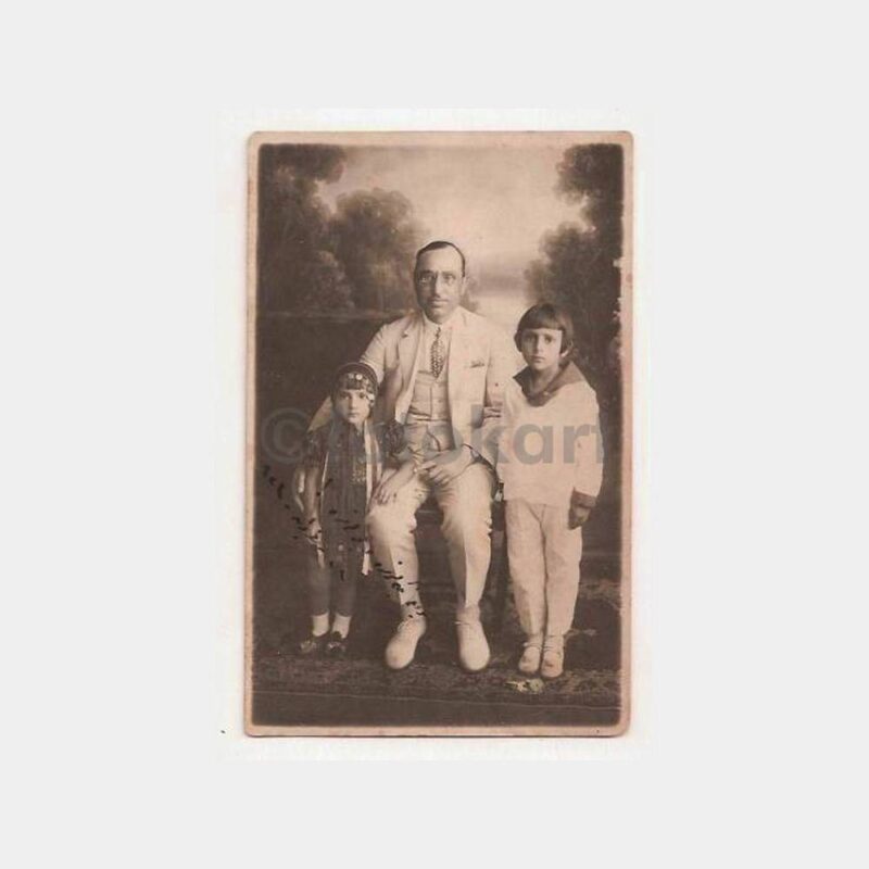 Baba ve Çocukları Stüdyo Fotoğraf