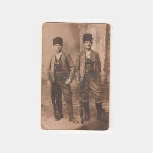 Yerel Milis Asker Stüdyo Fotoğraf