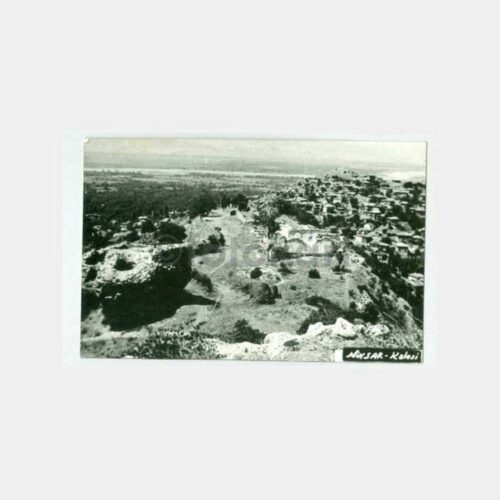 1960 Niksar Kalesi Görünüş Kartpostal