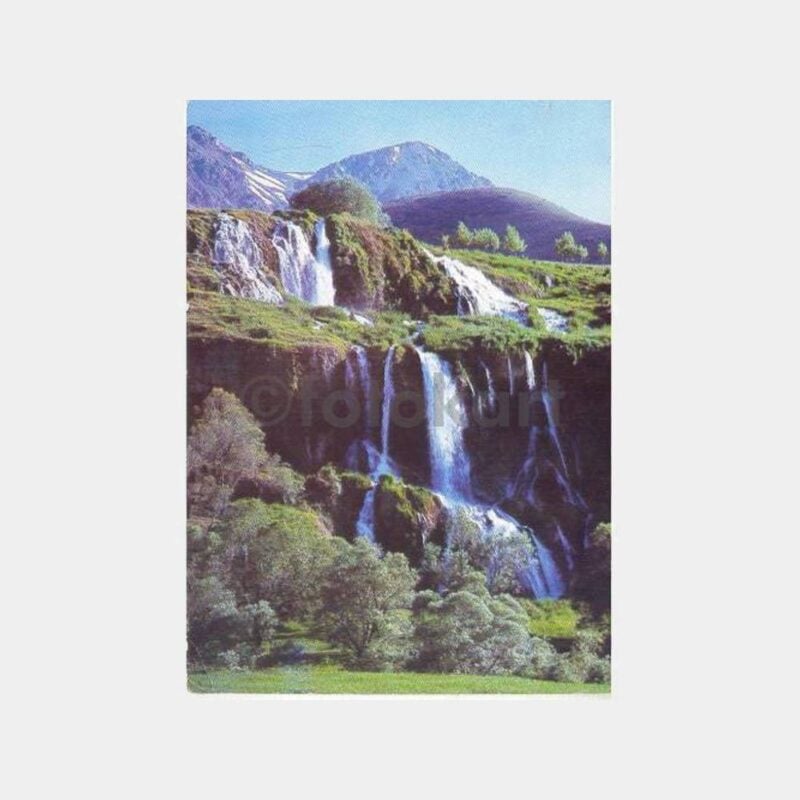 Van Muradiye Şelalesi Kartpostal
