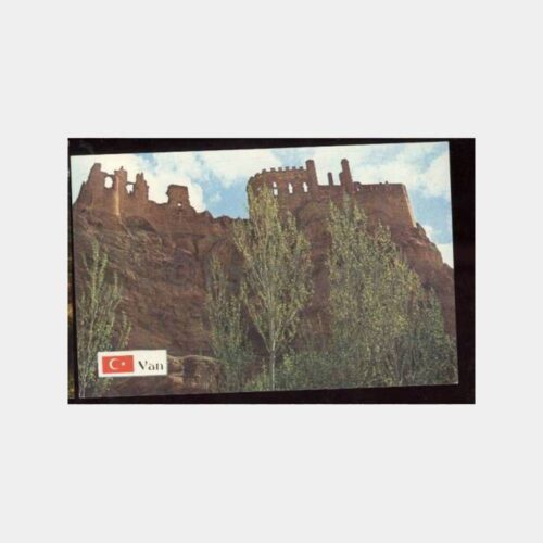 Van Hoşap Kalesi Görünüş Kartpostal