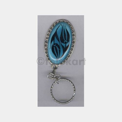 İznik Çini Desenli Anahtarlık