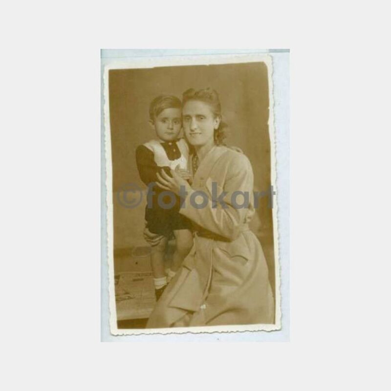 1943 Bandırma -Foto Spor- Kadın Stüdyo Fotoğraf