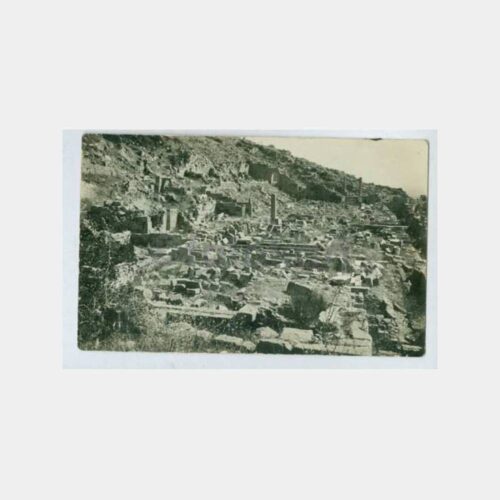 1940 Bergama Antik Şehri Görünüş Fotoğraf