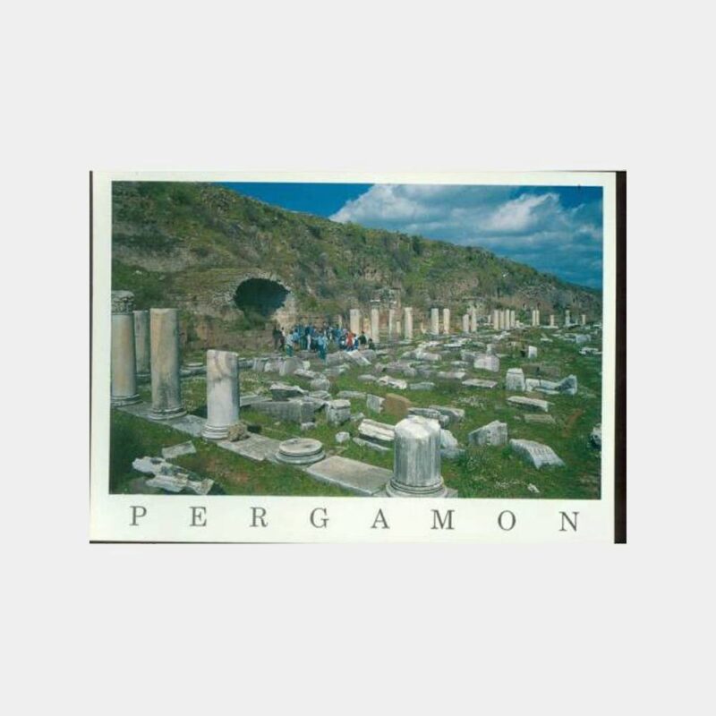 1980 Bergama Akropol Antik Yeri Kartpostal