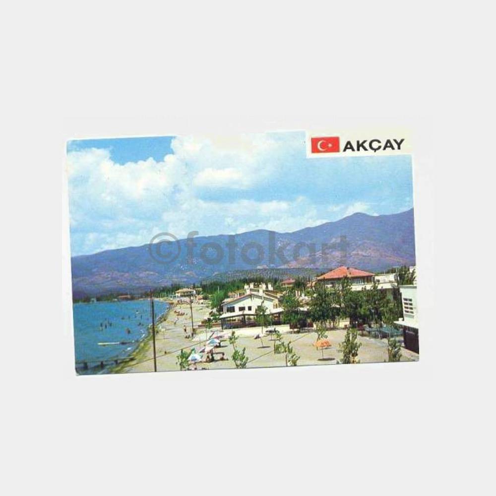 Edremit Akçay Görünüş Kartpostal