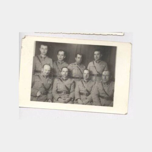 1942 Edremit 71. Tümen Kurmayları Fotoğraf