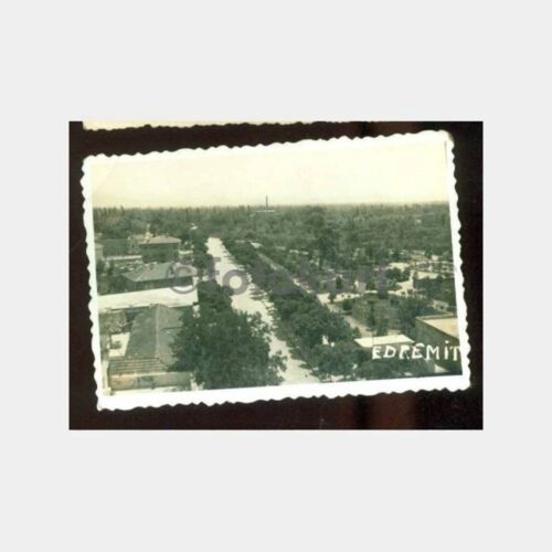 1938 Edremit Görünüş Tebrik Fotoğraf