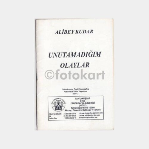 2006 Edremit Tahtakuşlar - Alibey Kudar Yayını