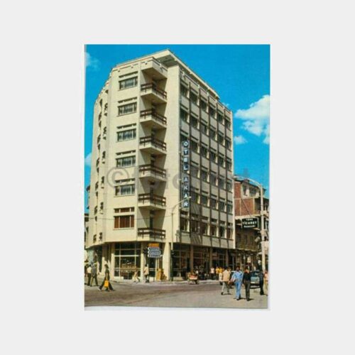 1975 Elazığ - Hotel Akar Görünüş Kartpostal