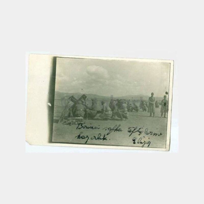 1934 Elazığ Askeri Birlik 5 Adet Fotoğraf - Görsel 2